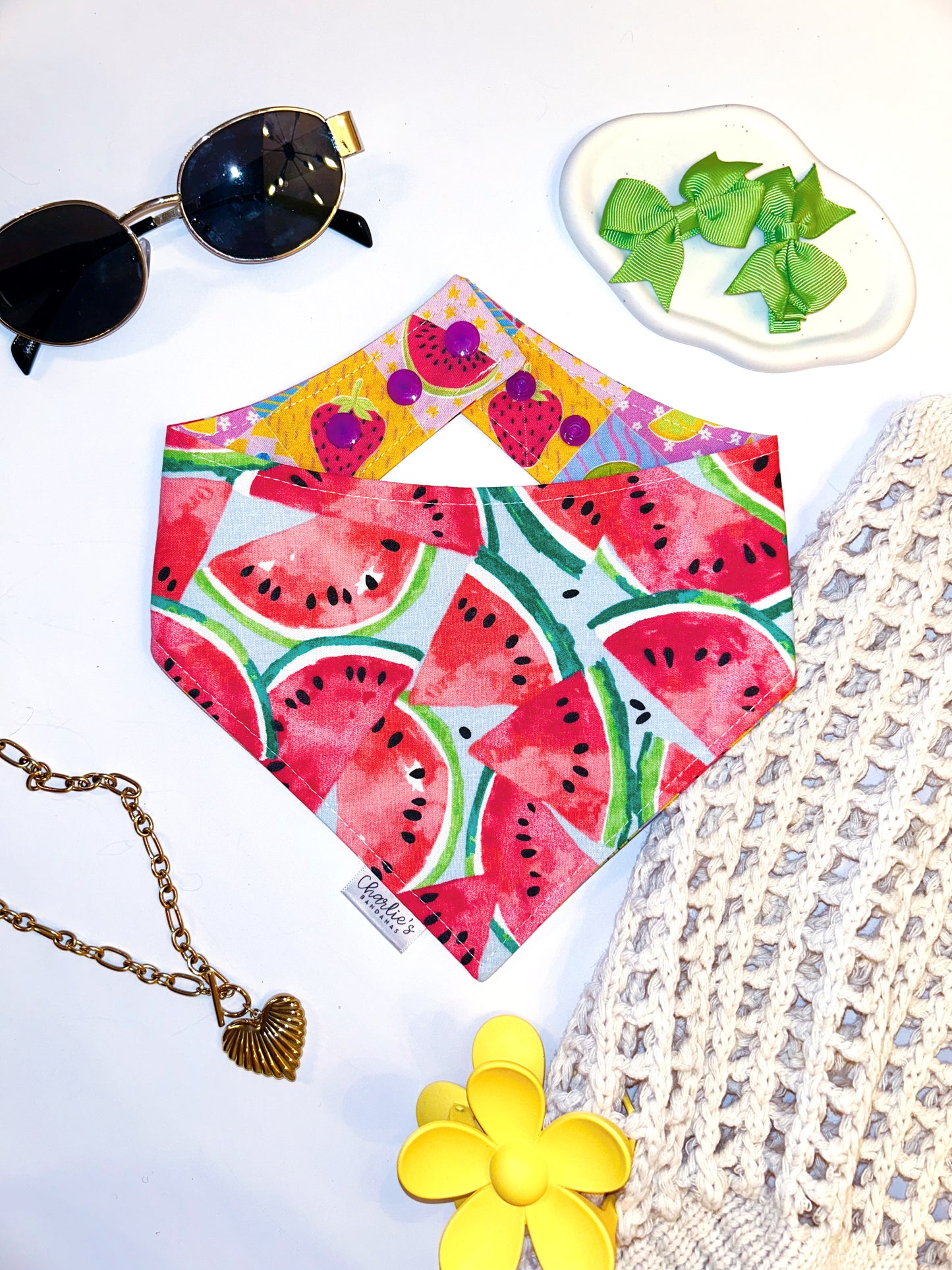 Bright Fruit Patchwork