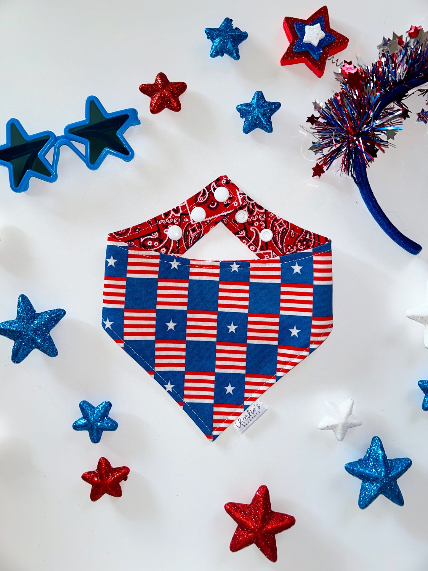 Stars & Stripes Checkerboard