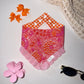 Pink/ Orange Summer Floral