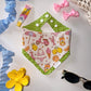 Euro Summer/ Green Polka Dots