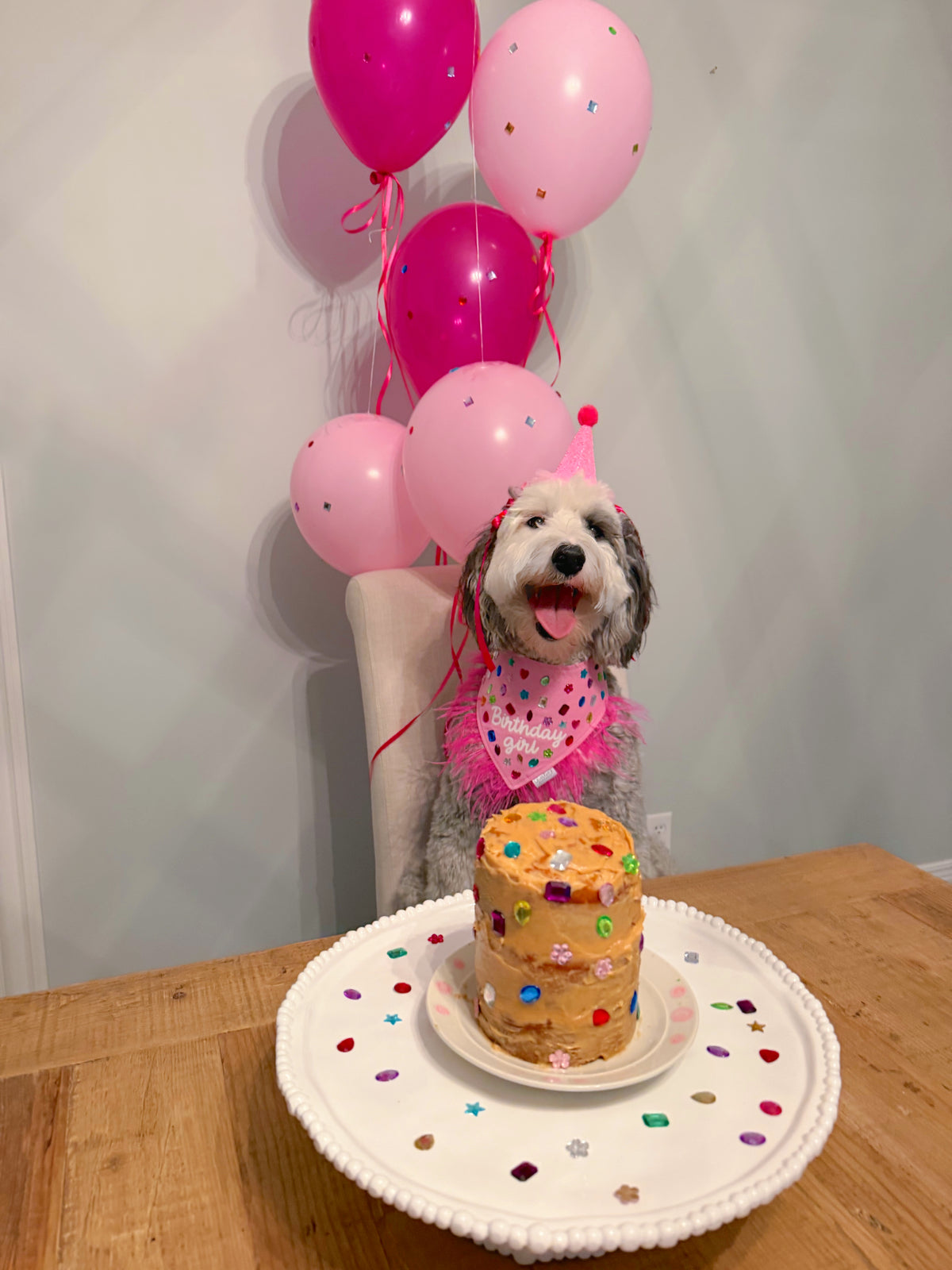 Birthday Girl Gem Bandana
