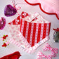 Cute Heart Stripes/ Pink Bows