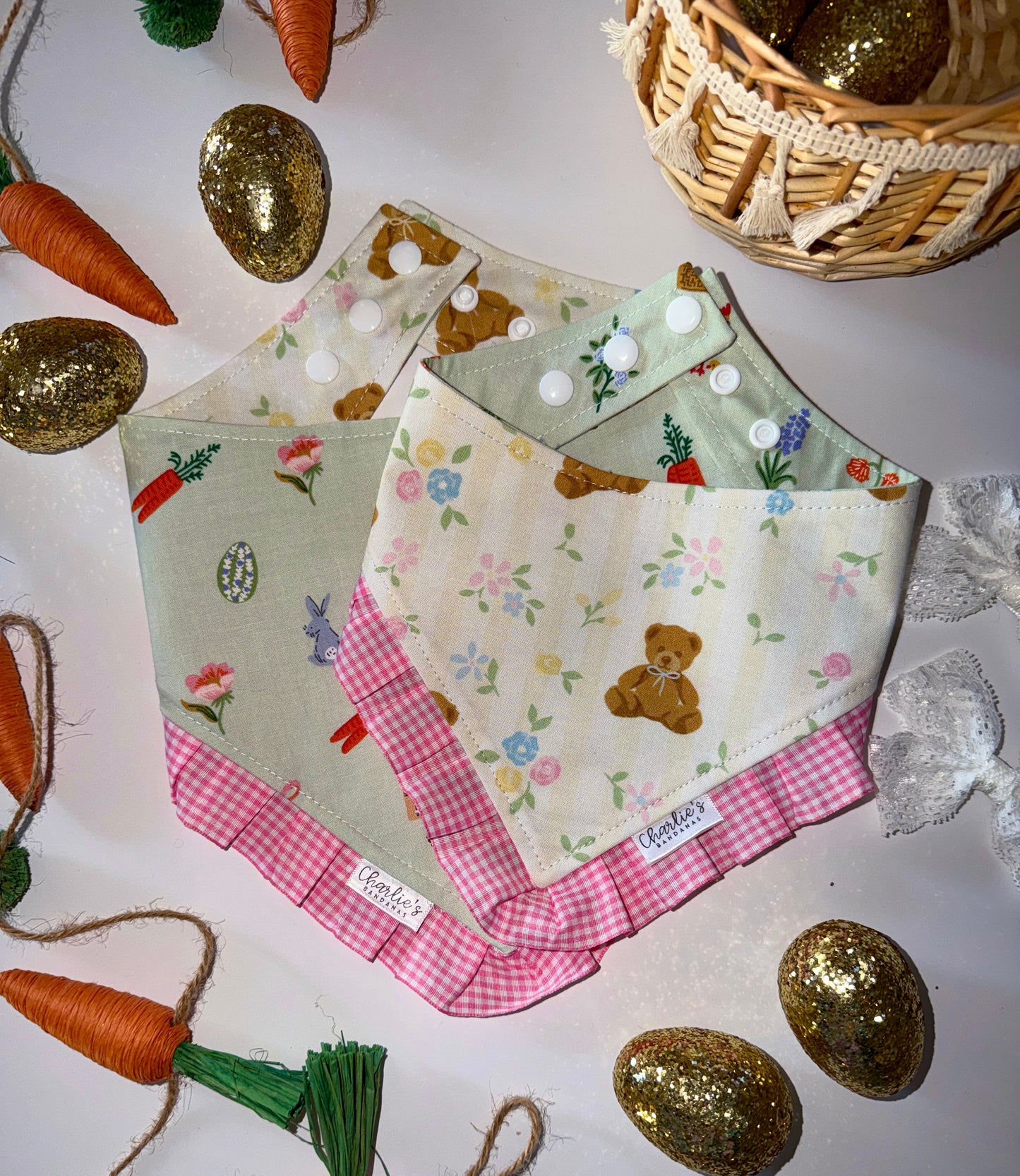 Sweet Easter Bears & Floral