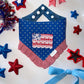 USA Patchwork Flag/ Denim
