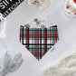 Christmas Plaid/ Mistletoe