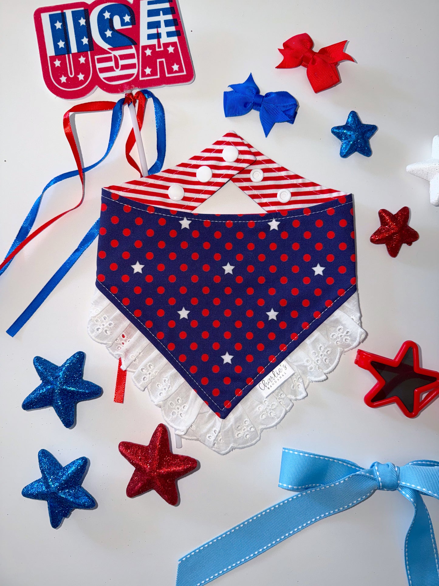 USA Polka Dots/ Stripes
