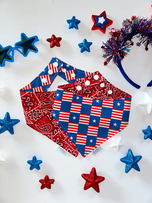 Stars & Stripes Checkerboard