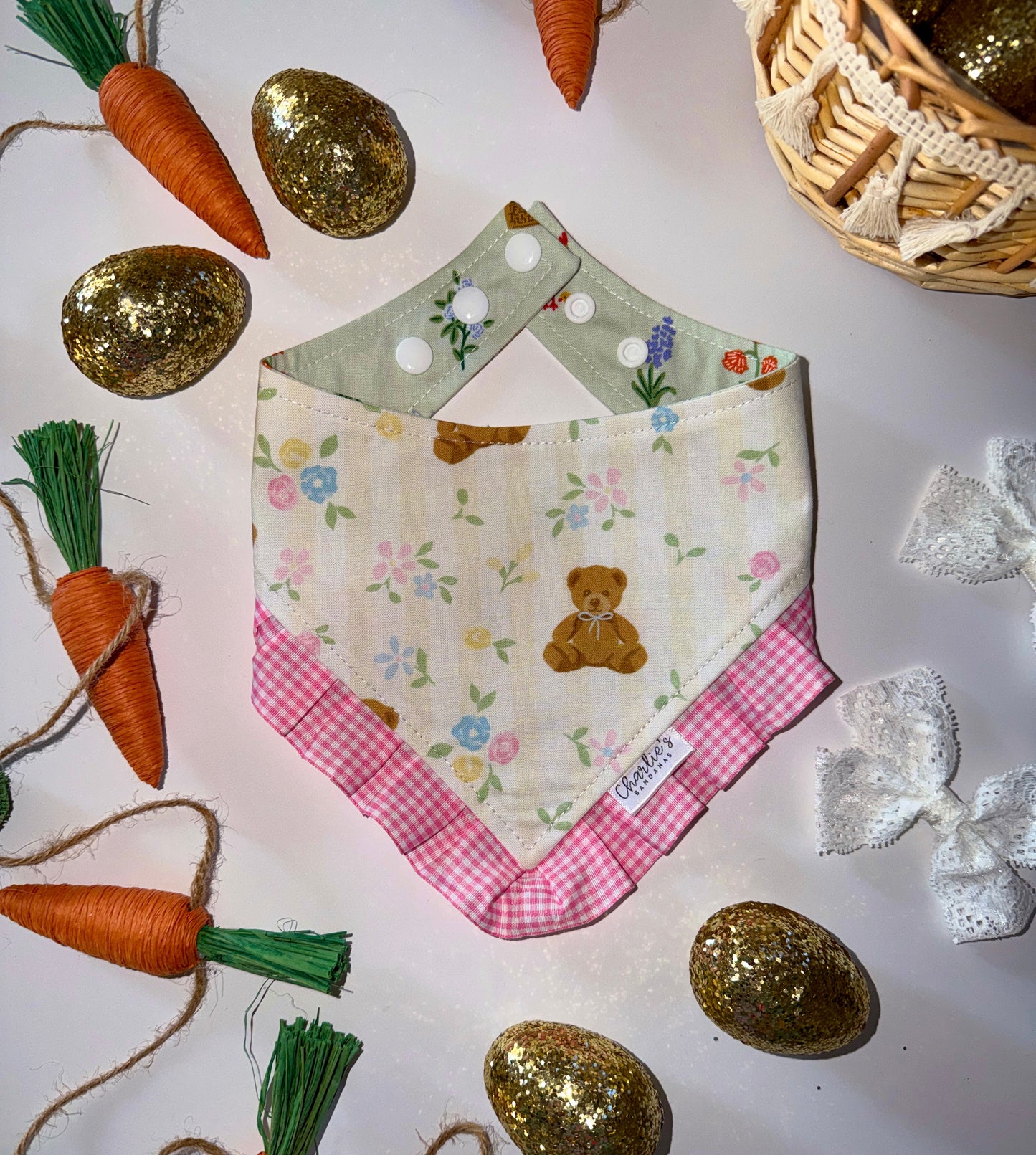 Sweet Easter Bears & Floral