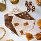 Brown Gingham Bears/ Brown Plaid