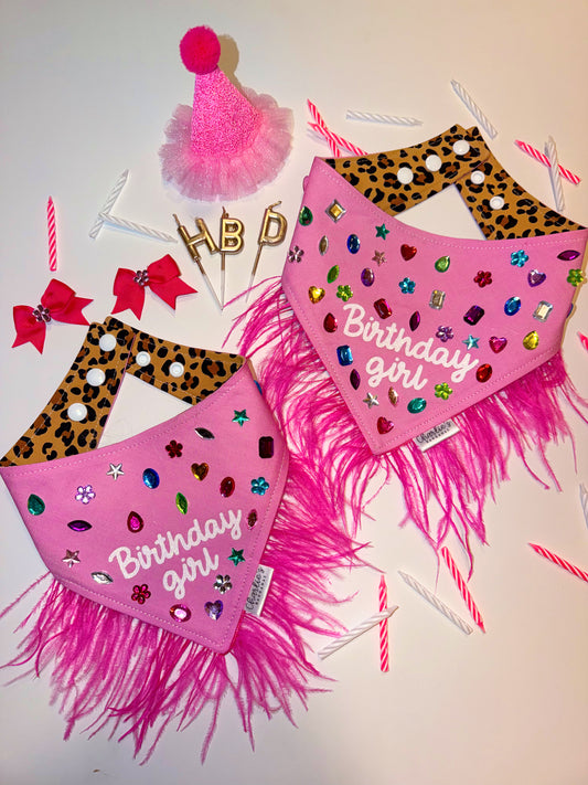 Birthday Girl Gem Bandana