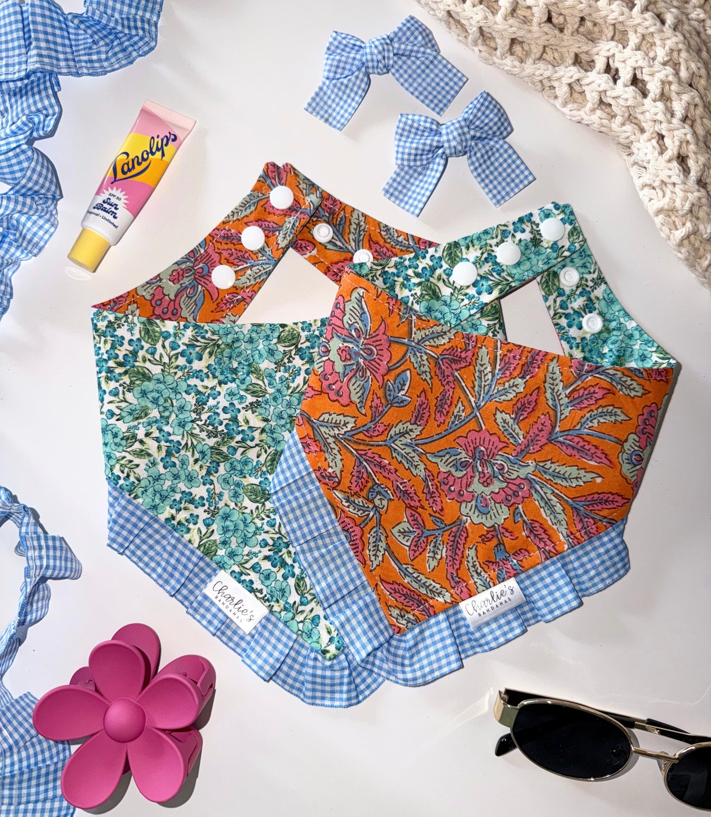 Orange Summer Floral