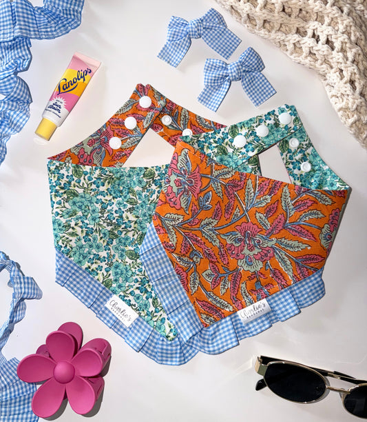 Orange Summer Floral