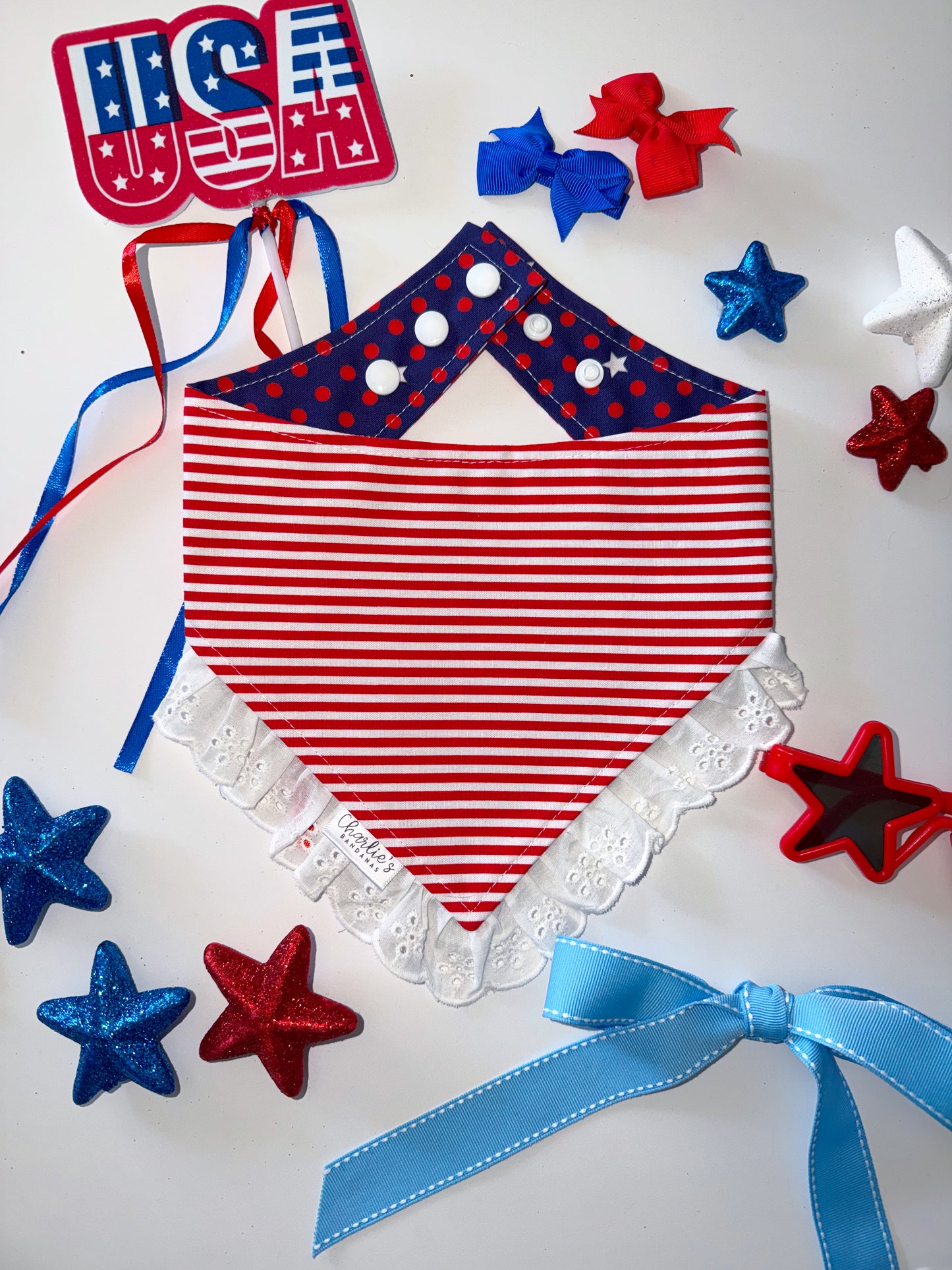 USA Polka Dots/ Stripes