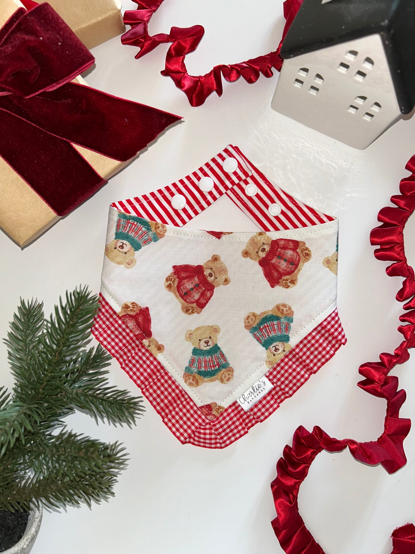 Christmas Bears/ Red Stripes