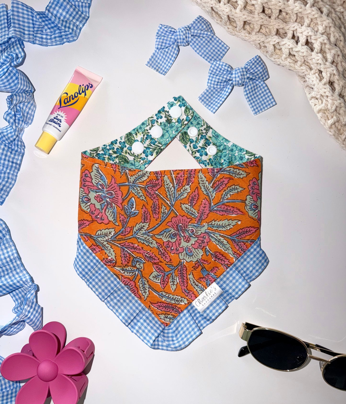 Orange Summer Floral