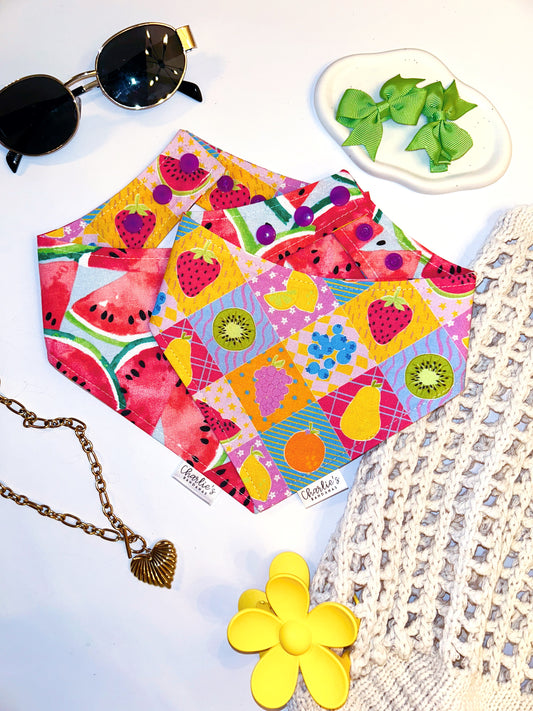 Bright Fruit Patchwork