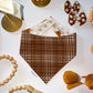 Brown Gingham Bears/ Brown Plaid