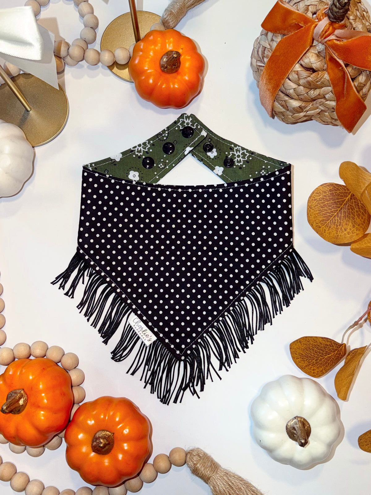 Bandana Print/ Polka Dot