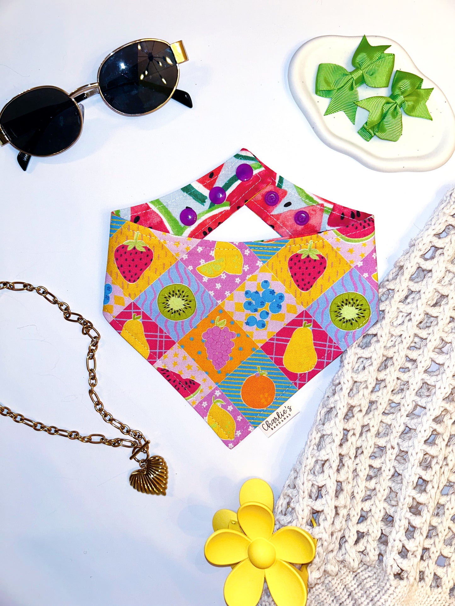 Bright Fruit Patchwork
