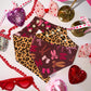 Pink Bows on Brown/ Cheetah
