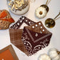 Brown Bandana Print/ Brown Plaid
