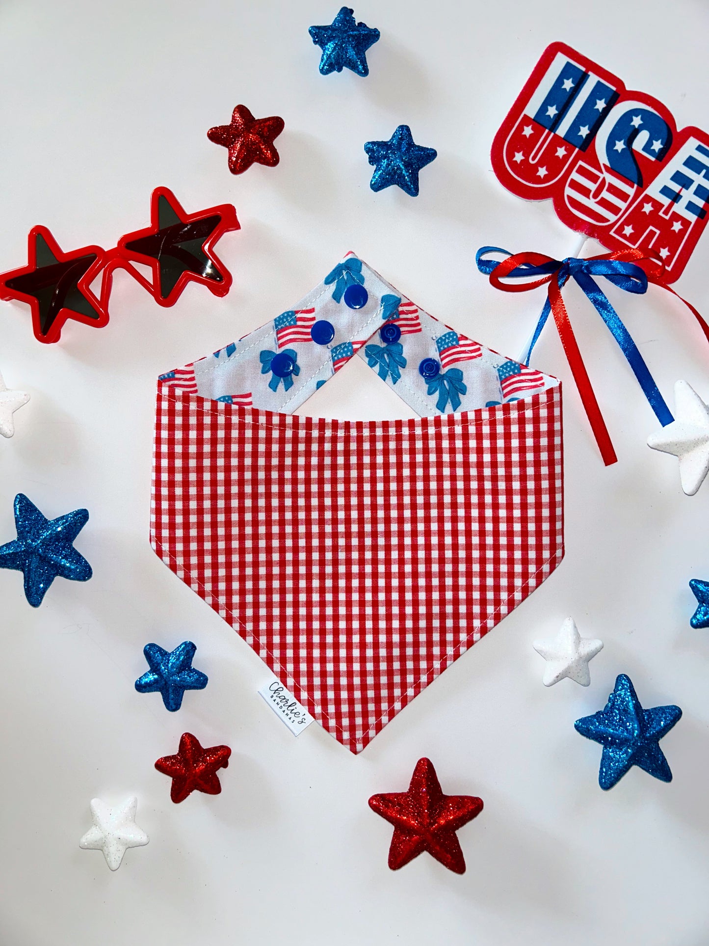 USA Flags & Bows
