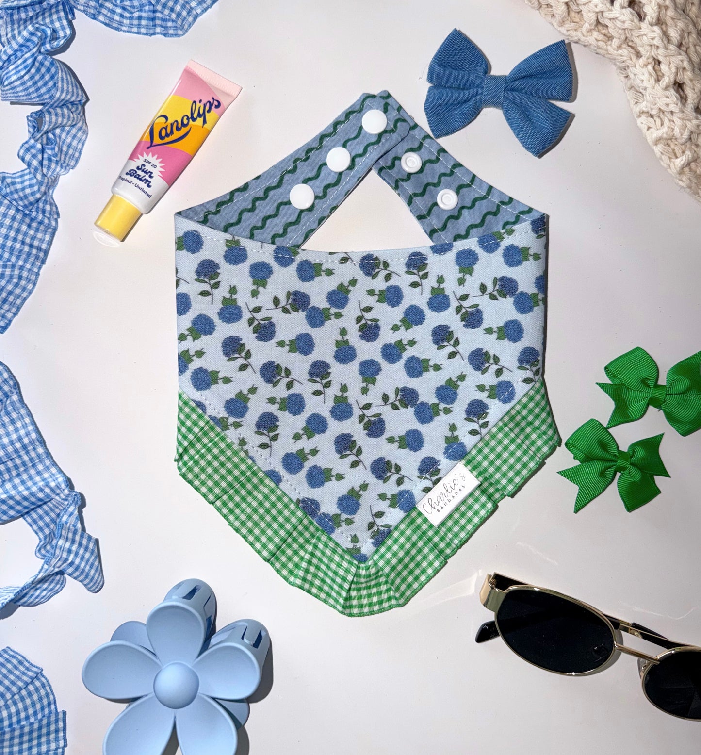Summer Hydrangeas/ Waves
