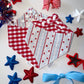 Stars & Stripes/ Red Gingham