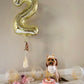 Cream Birthday Girl (Boy) Bandana