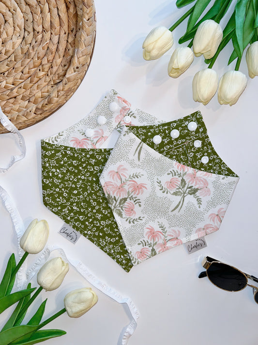 Preppy Floral/ Sage Floral