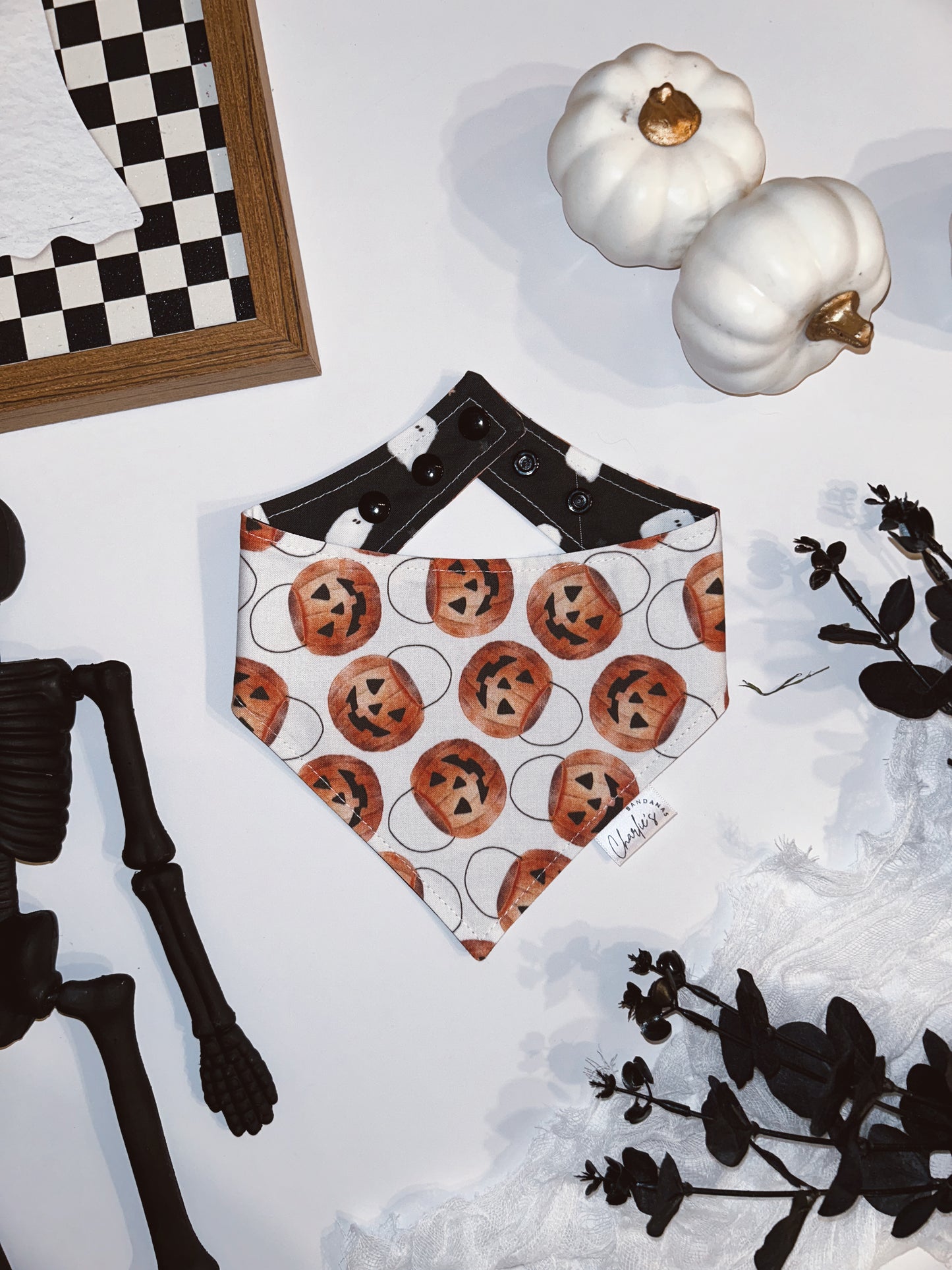 Watercolor Halloween Buckets/ Cute Ghosts