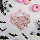 Pink Halloween/ Stripes & Bats