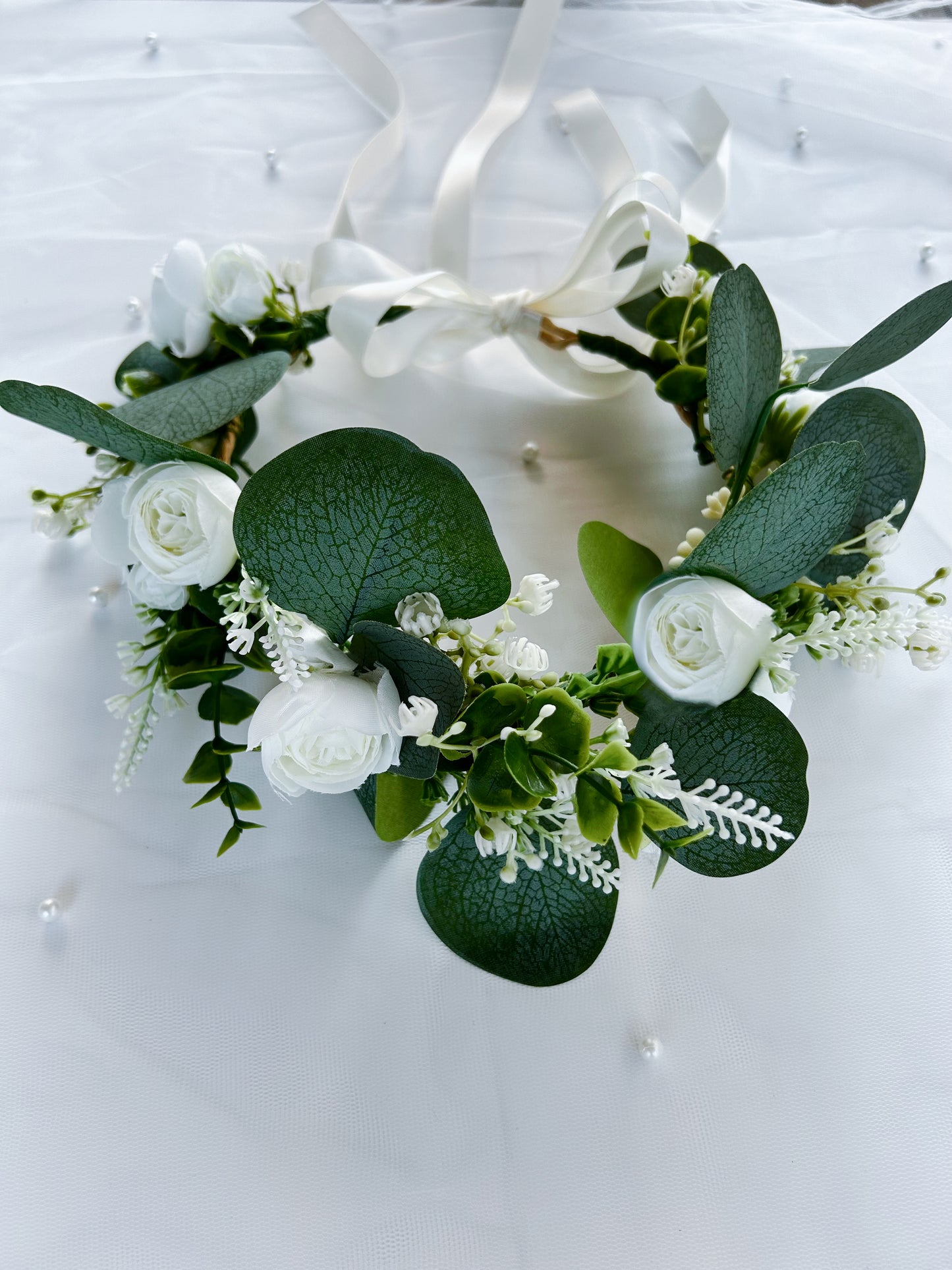 Flower Collar Wedding Day