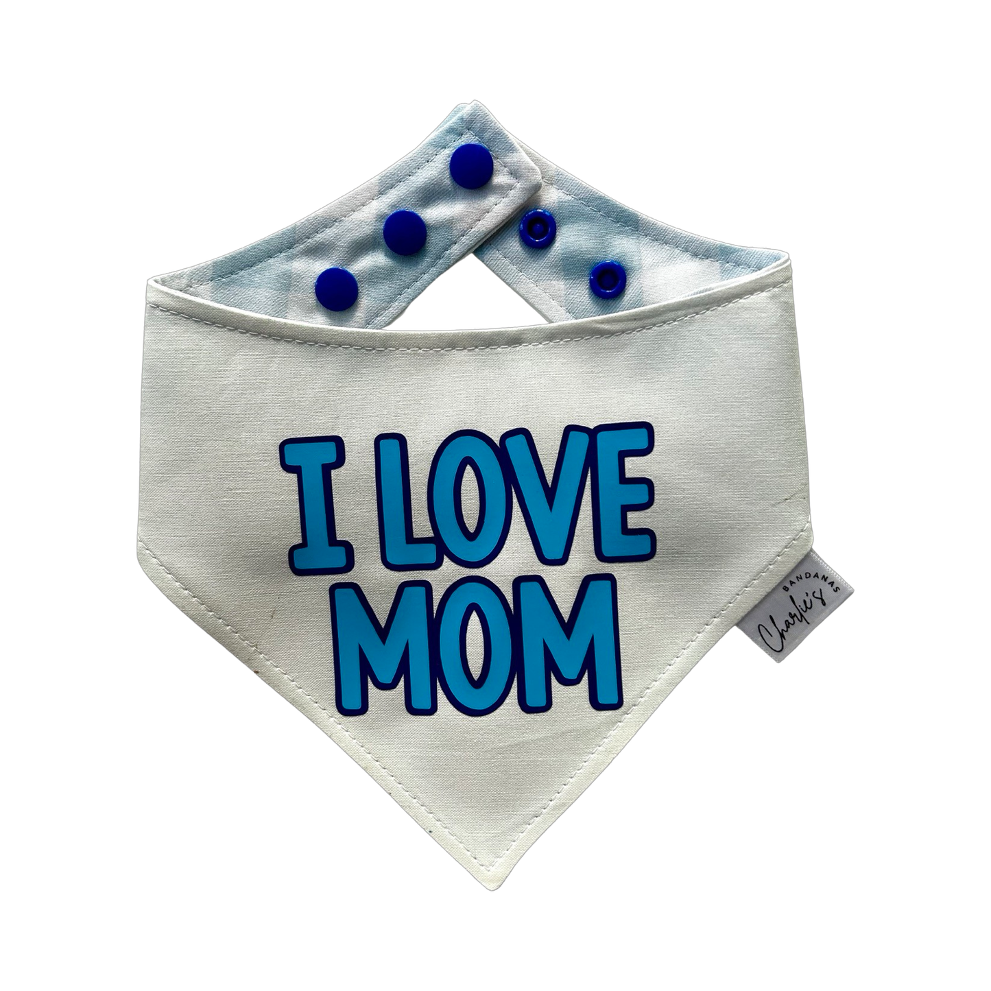 I Love Mom (Blue)