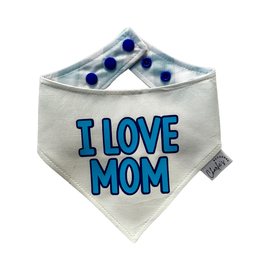 I Love Mom (Blue)