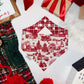 Red Plaid/ Red Toile Christmas