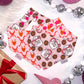 Pink Santa/ Reindeer Bows