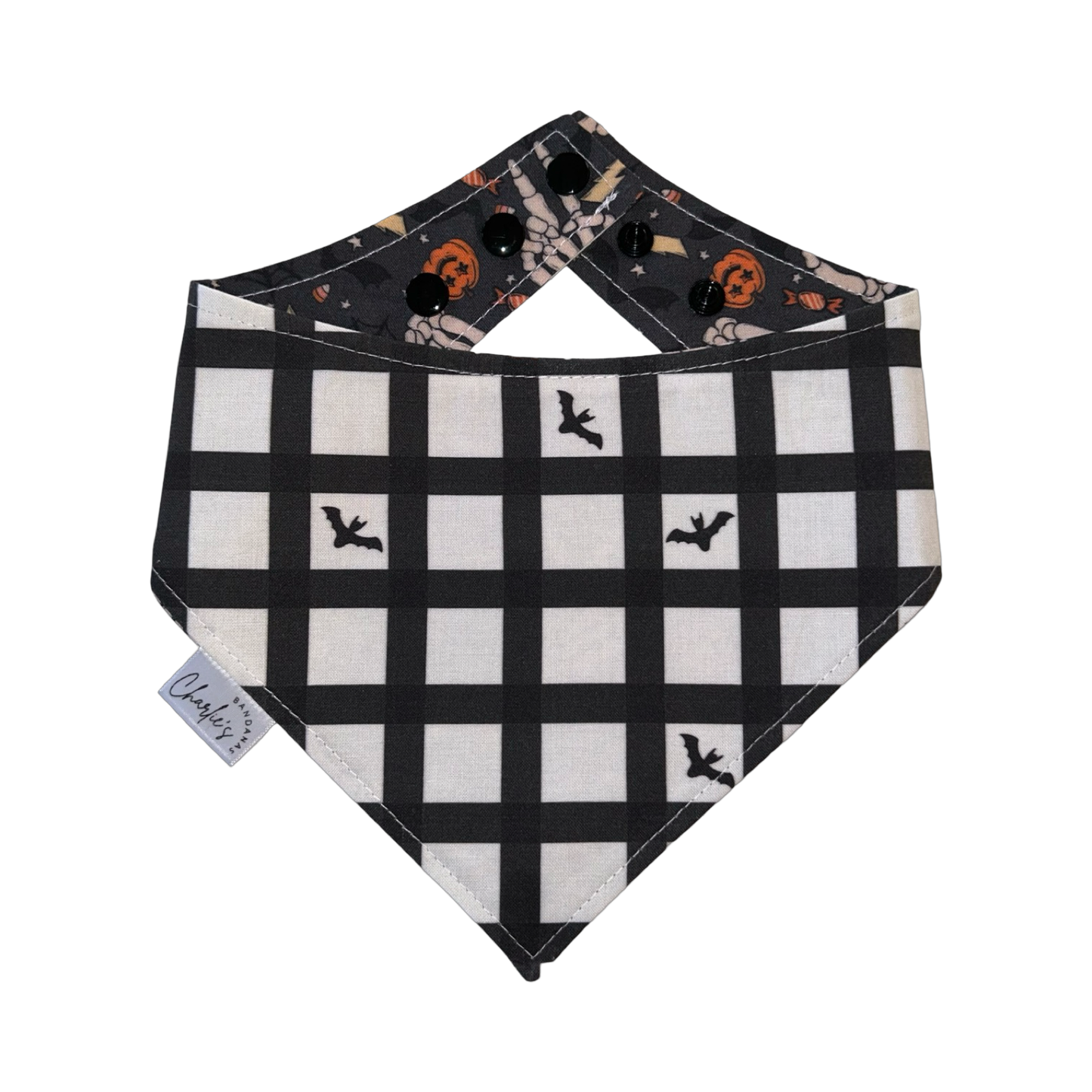Boy Halloween/ Bat Plaid