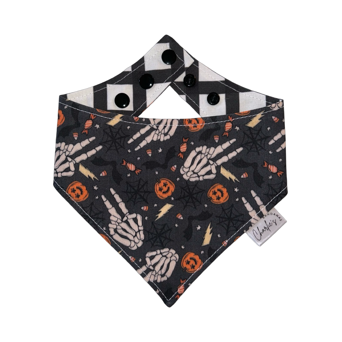 Boy Halloween/ Bat Plaid