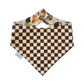 IPA Beer/ Brown Checkerboard