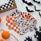 Ghost Mugs/ Orange Checkerboard