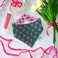 Hearts on Green/ Pink Gingham